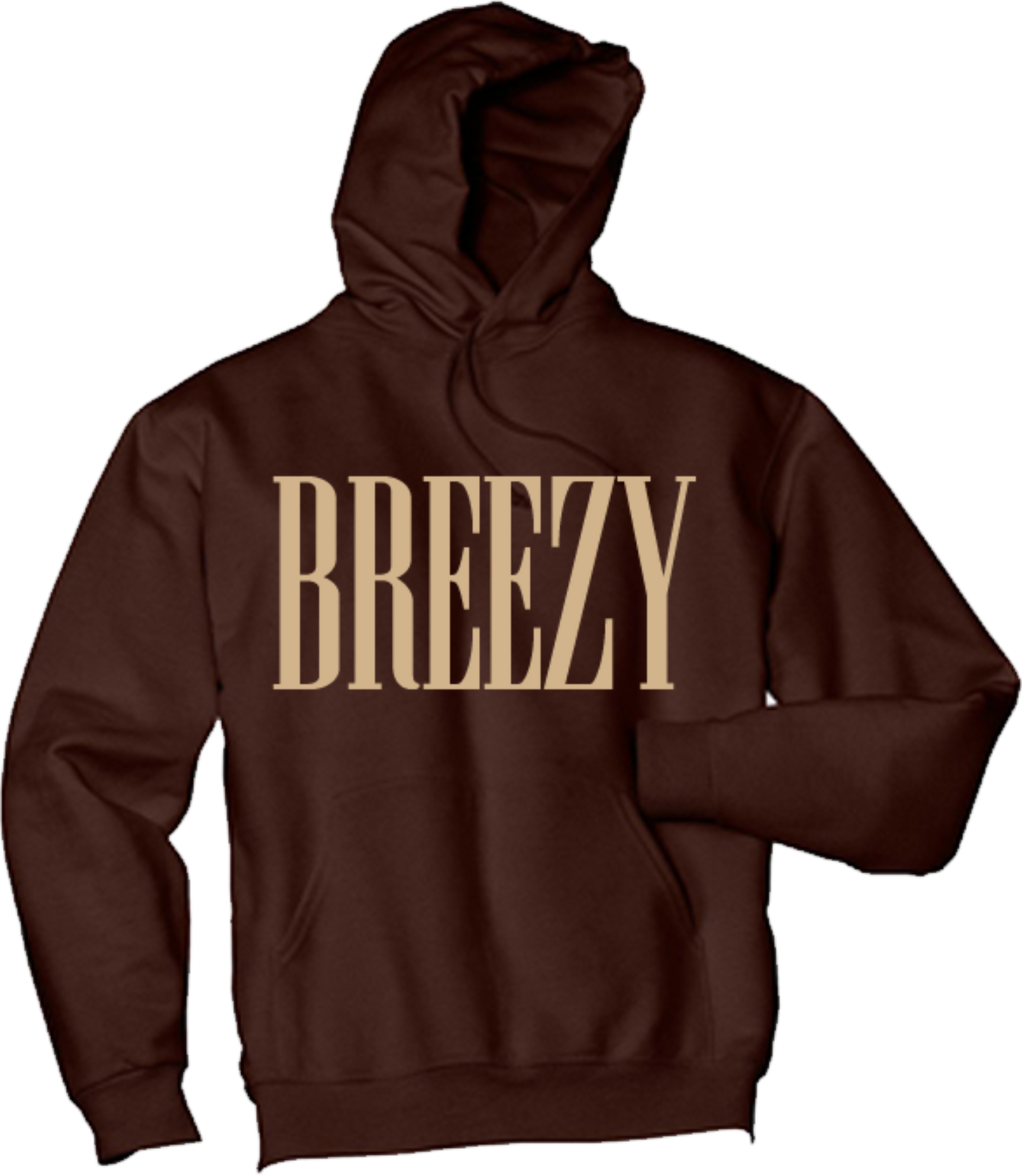 Chocolate/Tan Breezy Hoodie - Breezy Season