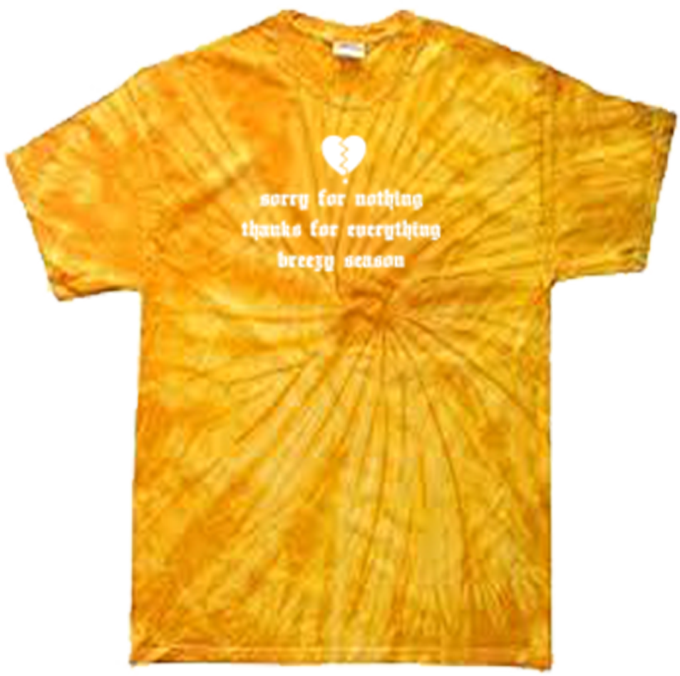 Gold Tie-Dye T-Shirt - Breezy Season