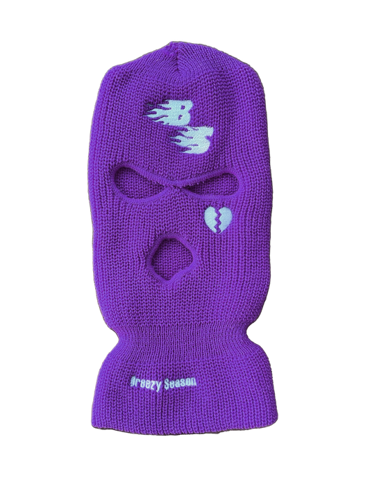 Purple Ski Mask