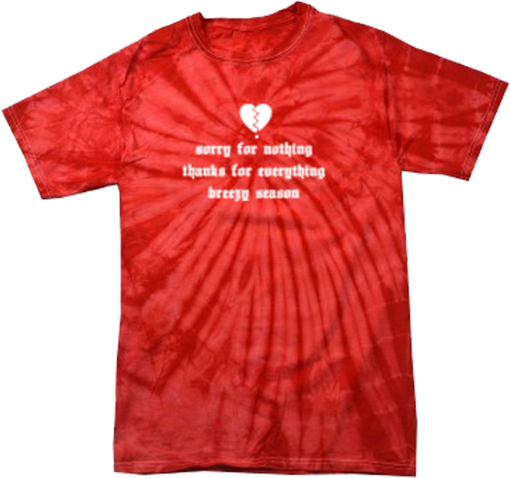 Red Tie-Dye T-Shirt - Breezy Season