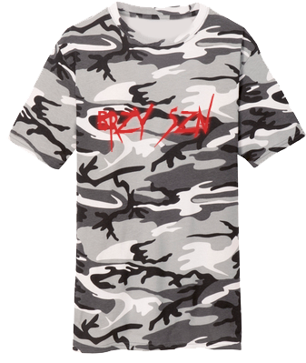 Winter Camo Reflective T-Shirt - Breezy Season