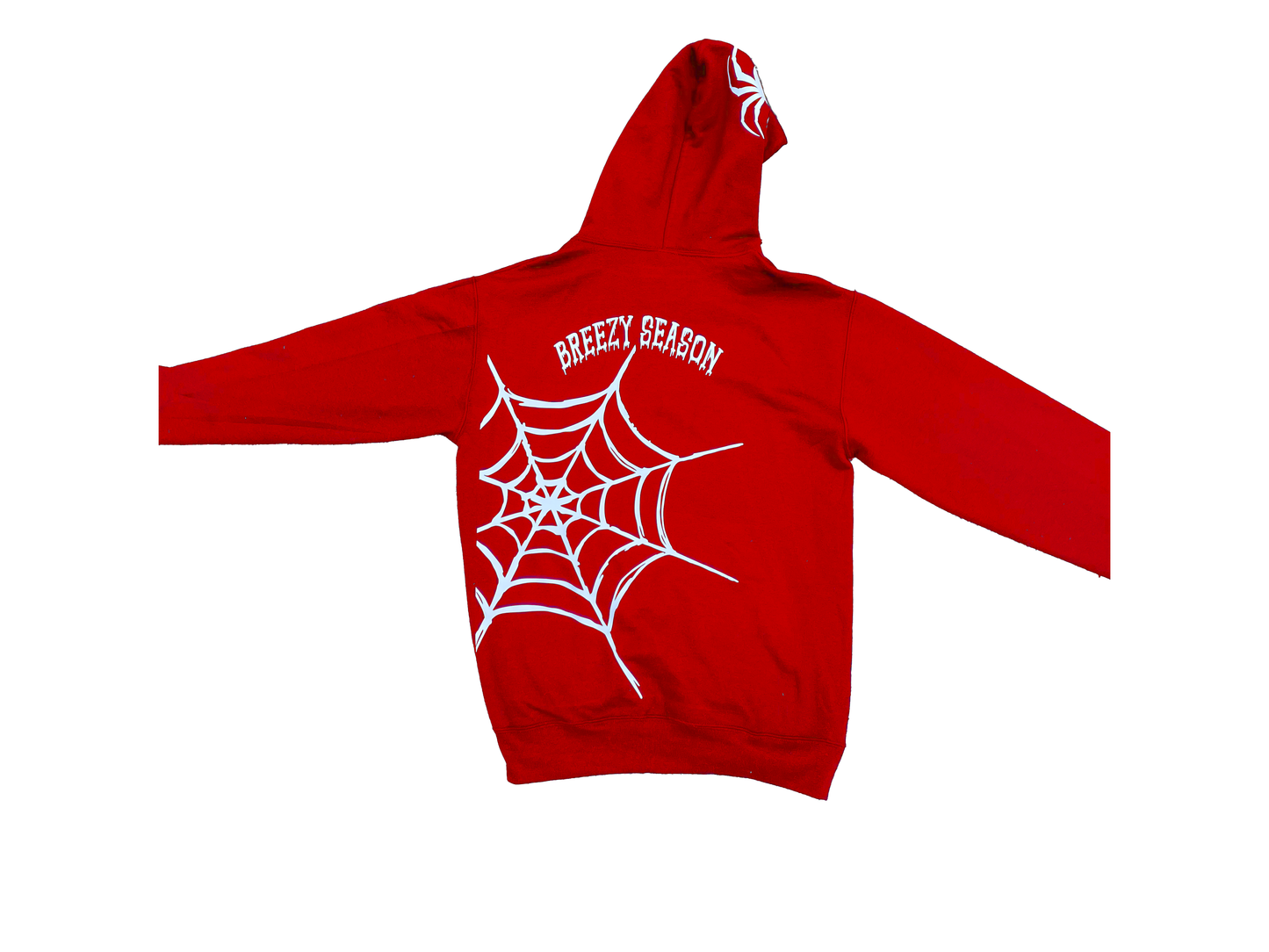 Red Halloween Hoodie - Breezy Season 