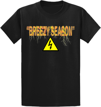 Black Lightning T-Shirt - Breezy Season 