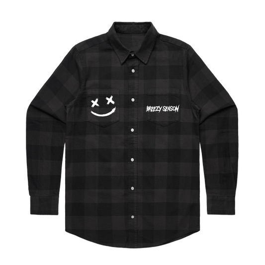 [PREORDER] Black Flannel Shirt