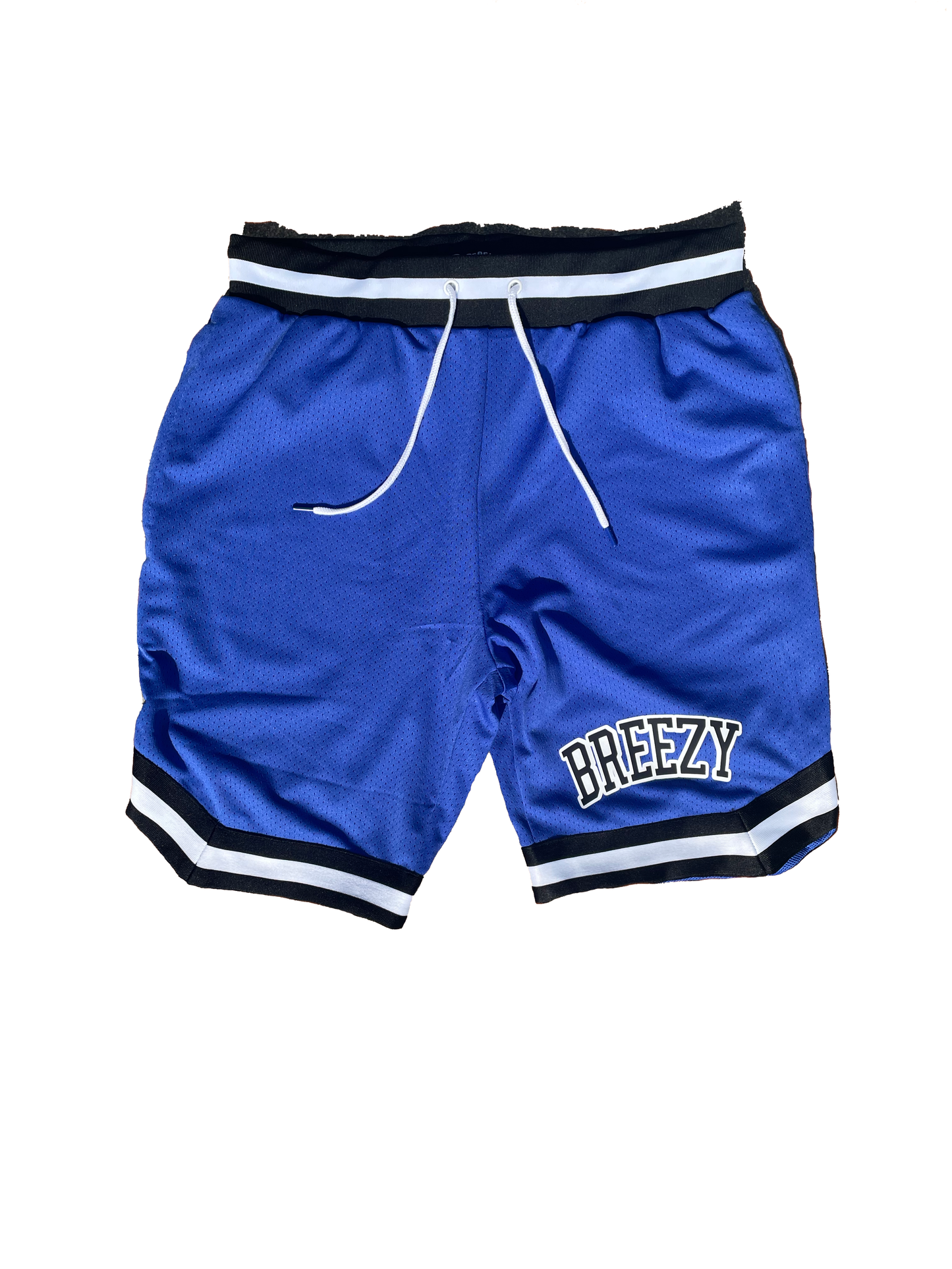 Royal Blue Basketball Shorts - Breezy Season 