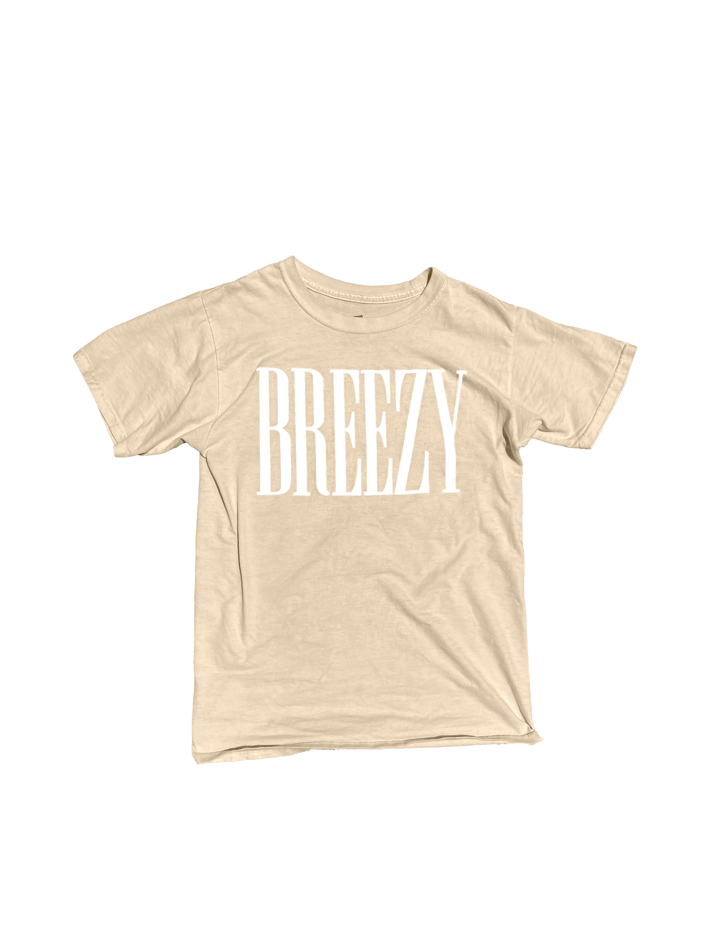 Cream Breezy T-Shirt - Breezy Season 