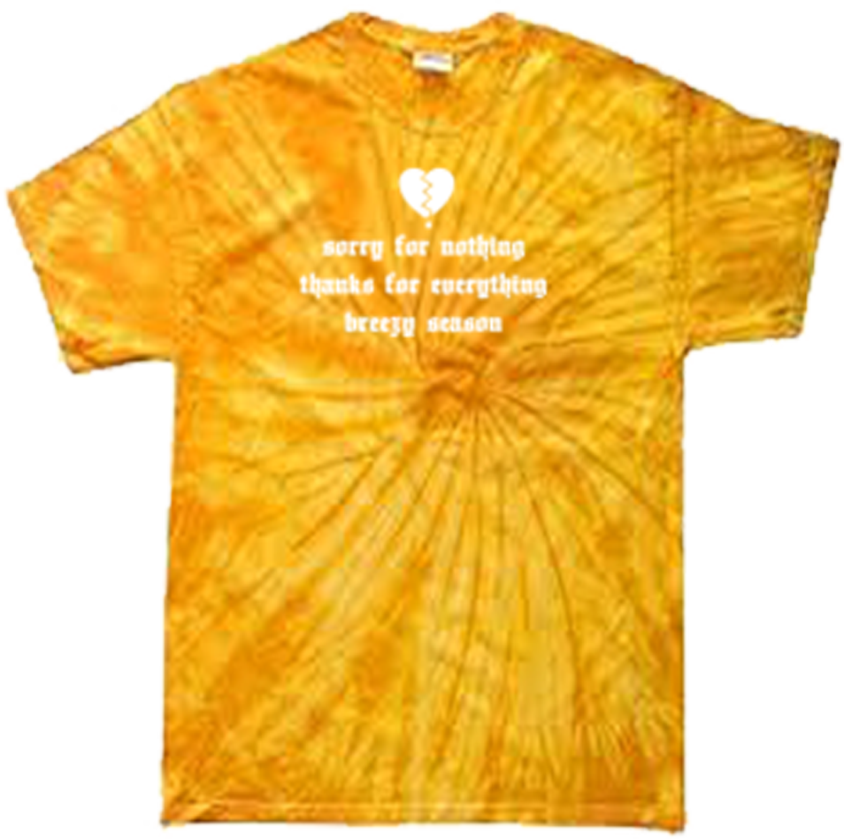 Gold Tie-Dye T-Shirt - Breezy Season 