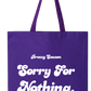 Purple Tote Bag - Breezy Season 