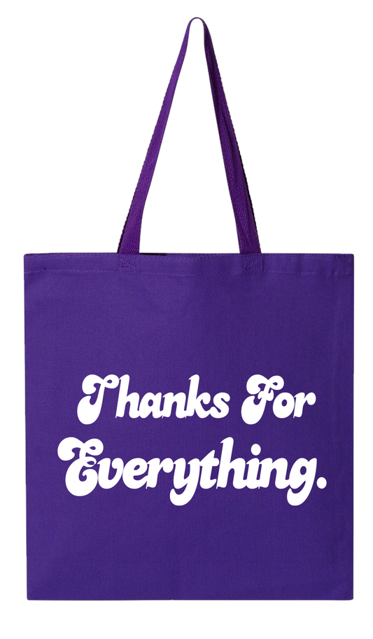 Purple Tote Bag - Breezy Season 