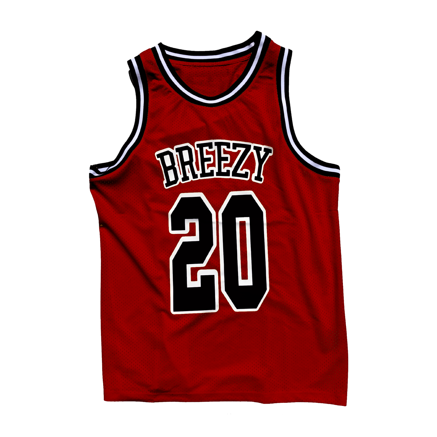 Red Basketball Jersey - Breezy Season 