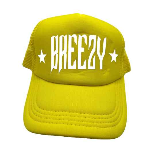 Yellow Trucker Hat - Breezy Season 
