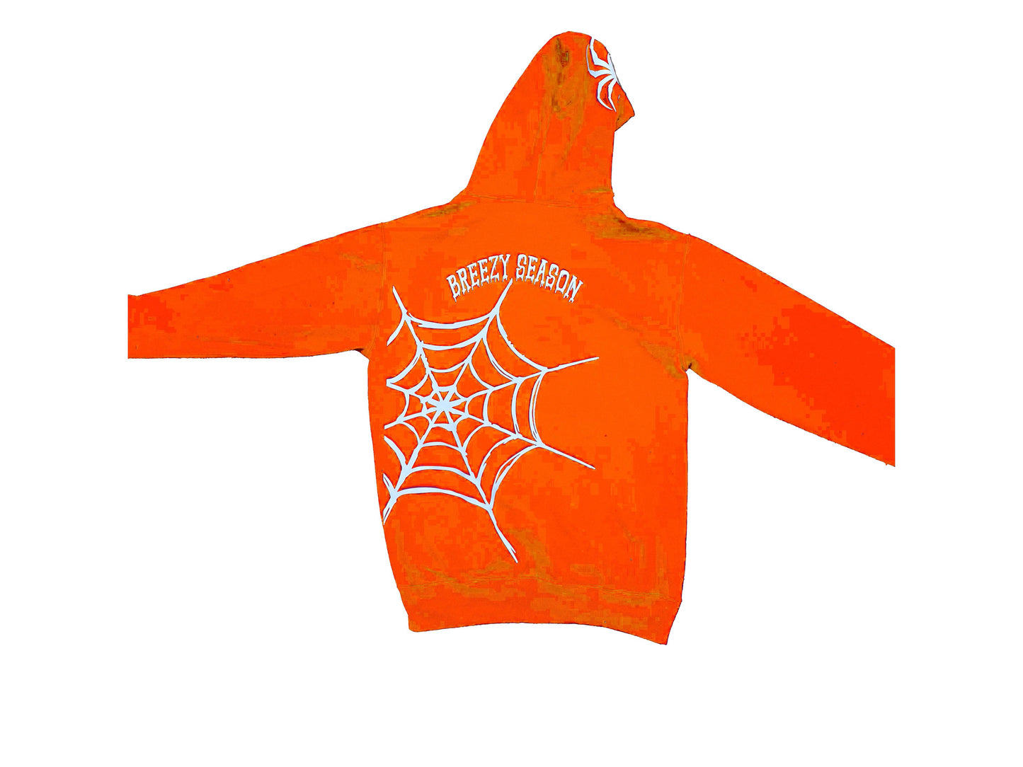 Orange Halloween Hoodie - Breezy Season 
