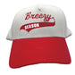 White/Red Trucker Hat - Breezy Season 