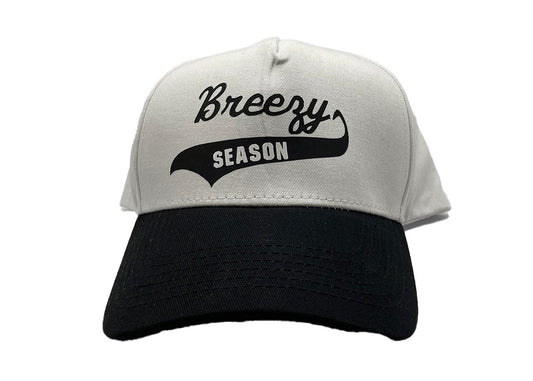Black/White Trucker Hat - Breezy Season 