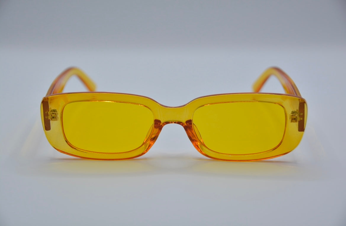 Orange Retro Sunglasses - Breezy Season 