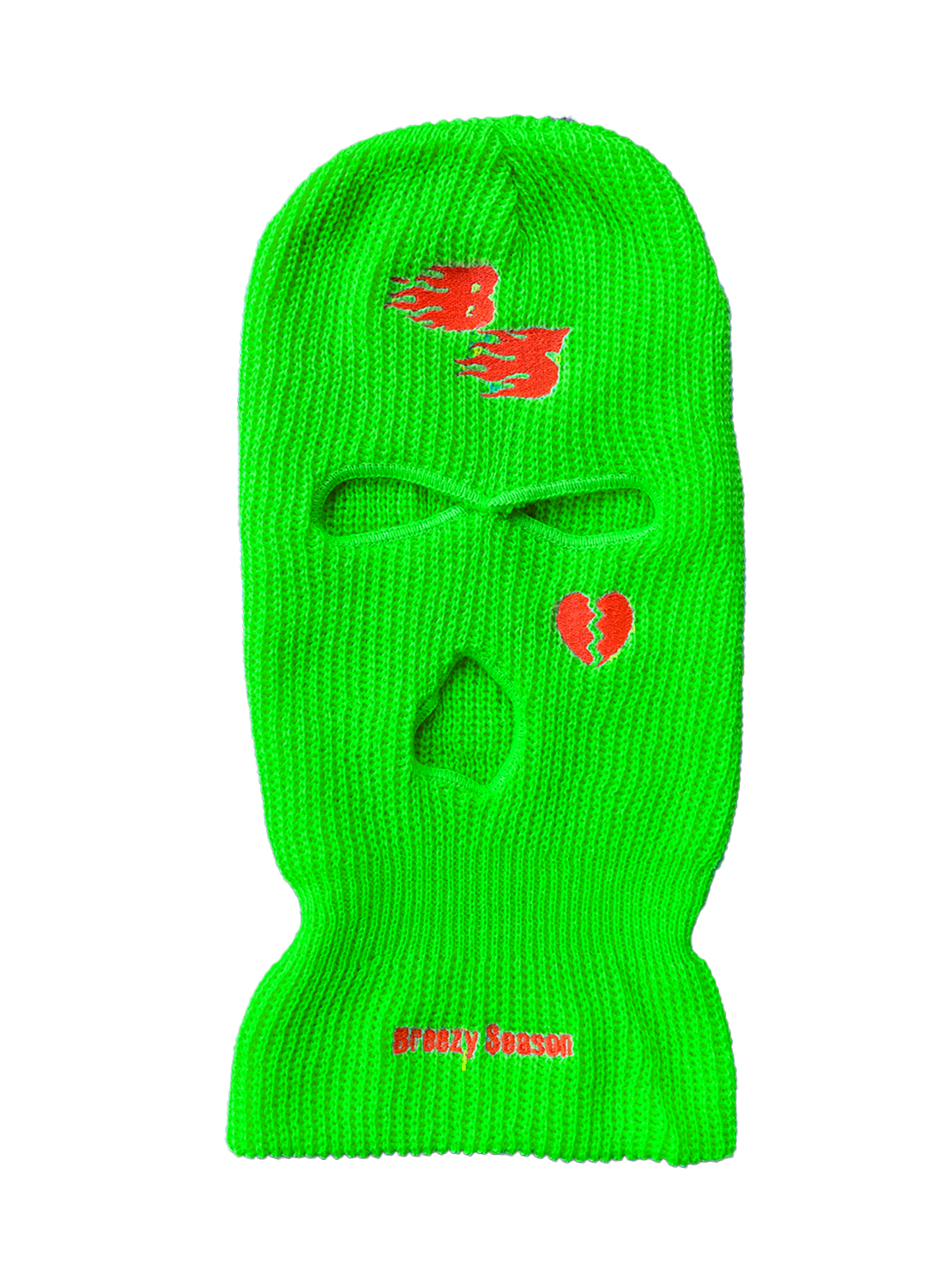 Neon Green Ski Mask - Breezy Season 